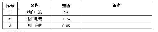 光数字继电保护测试仪保护定值